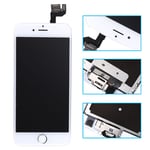 Neuf Écran Lcd Vitre Tactile Sur Chassis + Bouton Home + Caméra Pour Iphone 6s 4.7 Blanc