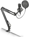 Trust Gaming Gxt 252+ Emita Plus Usb Gaming Microphone, Studio Condenser With -