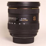 Sigma Used 24-70mm f/2.8 IF EX DG HSM - Nikon Fit