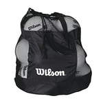 Wilson Universal Ball Net, Suitable for All Sports, Drawstring Opening, Black, WTH1816