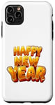 Coque pour iPhone 11 Pro Max Happy New Year Party 2025 Famille Nouvel An 2025