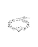 BOSS Jewelry Bracelet en chaîne pour Femme Collection HONEY LOVE en Acier inoxidable - 1580638