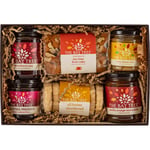 The Bay Tree | Sweet Tooth Selection | Includes: Teatime Cake 500g, Lemon Curd 200g, Strawberry Jam 340g, Berry Cosmopolitan Preserve 210g, Seville Orange Marmalade 340g and Shortbread Biscuits 200g