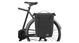 Sacoches pour velos electriques etanches   noir   15l