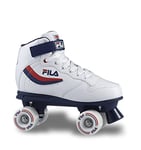 Fila Ace Rollers Quad Adulte Unisexe, Blanc/Bleu, 39