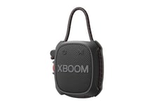 LG XBOOM Bluetooth speaker, Mini Portable Bluetooth Speaker with Rugged Design, DXG2TBK