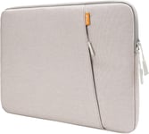 Housse Ordinateur Portable Pour 13,3 Pouces Macbook Air/Pro, 14 Pouces Macbook Pro M4/M3/M2/M1 2021-2024, 13-13,6 Pouces Notebook, Étanche Pochette Sacoche Avec Poche (Lumière Stellaire)