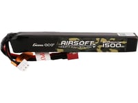 Gens Ace 25C 1500Mah 2S1p 7,4V Airsoft Gun Lipo-Batteri Med T-Pluggkontakt