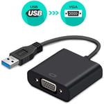 Litzee - usb 3.0 to vga Adapter, usb to vga Video Adapter Converter, Multi Monitor Display, Display External Cable Adapter for pc Laptop Windows