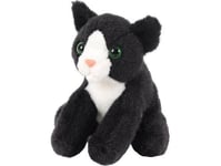 Beppe Maskot Sittande Katt Svart 13 Cm