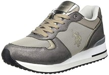 U.S. POLO ASSN. Femme TUZLA3 MET Plat Oxford, BRZ, 41 EU