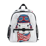 LUPINZ American Bulldog Sac à dos pour enfant