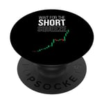 Short Squeeze Stock Market Day Trading Investisseur Bullish Wall PopSockets PopGrip Adhésif