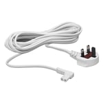 Sonos One PLAY1 Mains Power Cable 5m White Flexson