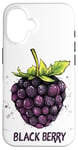 iPhone 16 Funny Blackberry Costume for Fruits Lovers Case