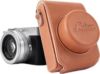 Étui en Cuir PU pour Leica D LUX7 D LUX8 D LUX Type 109 Appareil Photo,Housse Protection pour Leica D-LUX 7/ D-LUX 8 D-LUX Type 109 Caméra avec Bandoulière Réglable - Marron(Q1350)