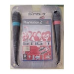 Disney Sing It High School Musical 3 Microphones Playstation 2 PS2 Neuf