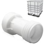 IBC Tanktillbehör, IBC Adapter S60 x 6 Förlängningsdistans 60mm Ventiltank 1000L Plast Rak Grov Gänga S60 x 6 C Tillbehör