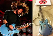 Keychain Guitare Gibson Es-335 Dave Grohl Foo Fighters