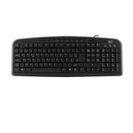 ACT AC5405 Clavier USB AZERTY Belge Noir