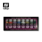 Vallejo Game Color Extra Opaque Colors Set 8x17ml Bottles VAL72294