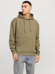 Jack & Jones Jack & Jones Bradley Hoodie, Light Brown, Size M, Men