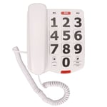 Senior Phone Large Adjustable Volume Last Number Redialing Big Button Telephone