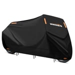 VANSHEIM Bache Scooter Housse de Moto Exterieur Imperméable XXL Housse Moto Interieur Housse Scooter Couverture Housse Protection pour Moto Exterieur 420D Oxford Tissu Contre la Pluie 295x105x125cm