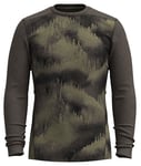 Smartwool Merino 250 Baselayer Crew Men herrunderställströja North Woods Foggy Pines-N93 S - Fri frakt