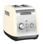 KitchenAid TOASTER 2 SLICE AUTOMATIC - TOASTER 2 SLICE AUTOMATIC 5KMT221BAC ALMOND CREAM