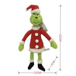 Christmas Grinch Anime Green Grinch Doll Plush Toy for Kids Gift Christmas Tree