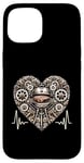 Coque pour iPhone 15 Barbecue Steampunk pour cuisine en plein air