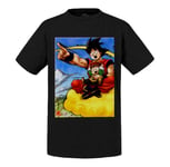 T-Shirt Enfant Goku Et Son Fils Gohan Dragon Ball Z Manga Dbz