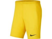 Nike Dri-Fit Park Iii Shorts För Barn - Gul Polyester (158 - Junior)