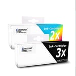 5x Ink 3+2 replaces Kodak 10B 10C NO10B NO10C 10XL NO10 XL NO10XL