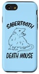 Coque pour iPhone SE (2020) / 7 / 8 Funny Sabertooth Death Mouse Possum Lover