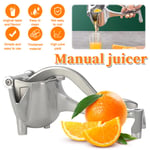 Aluminum Alloy Manual Juicer Hand Lemon Juice Squeezer Fruit Press Extractor NEW