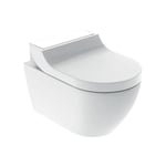 Wc complet suspendu lavant Geberit aquaclean Tuma Comfort - Blanc / Verre Geberit