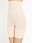 Spanx Everyday Seamless Shaping High Waisted Short - Soft Nude, Nude, Size 2Xl, Women