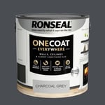 RONSEAL ONE COAT EVERYWHERE MATT CHARCOAL GREY 2.5L