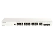 D-LINK – 28-Port Gigabit Nuclias Smart Managed Switch including 4x 1G Combo Ports (1 Year License)