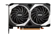 MSI Radeon RX 6500 XT MECH 2X 4G OC Grafikkort - 4GB GDDR6 - AMD Radeon RX 6500 XT - PCI Express 4.0 x4