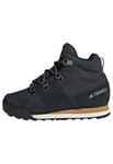 adidas Terrex Snowpitch Cold.RDY Winter Shoes Hiking, Core Black/Core Black/Mesa, 1.5 UK