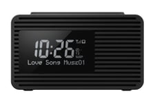 Panasonic RC-D8EB-K  DAB+ FM Dual Alarm Radio With Mobile USB Charging in Black