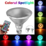 Dimbar Rgb Par38 Par Light E27 20w Led Spotlight Bulb Flood Lamp Re