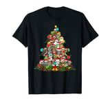 Owl Xmas Tree Owls Christmas Tree - Cute Owl Lover Gift T-Shirt