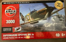 Airfix Spitfire Mk 1a Jigsaw 3000 Piece Puzzle c/w Model Kit