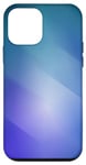 Coque pour iPhone 12 mini Violet bleu turquoise dégradé