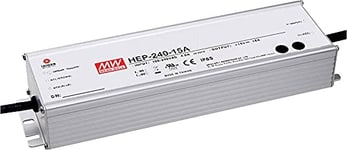 Mean Well HEP-240-24A Bloc d'alimentation ACDC à encastrer 10000 mA 240 W 24 VDC Extrémités de câble ouvertes