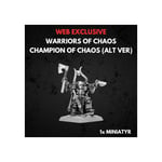 Warriors of Chaos Champion of Chaos Alt Warhammer The Old World